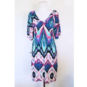 CristinaLove Vibrant Colors Boho Dress